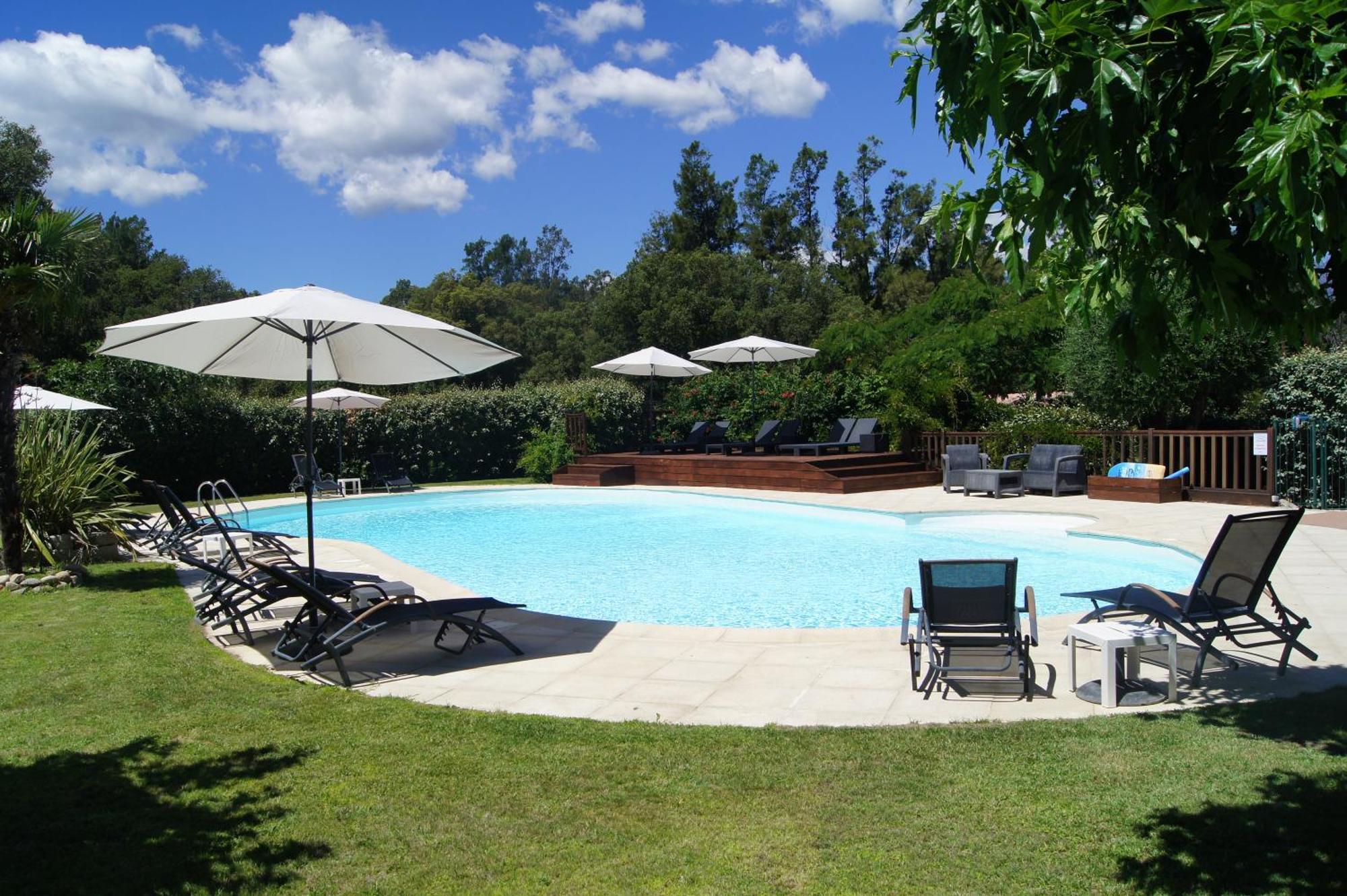 Residence Les Jardins De Sainte-Lucie "Piscine Chauffee" Buitenkant foto